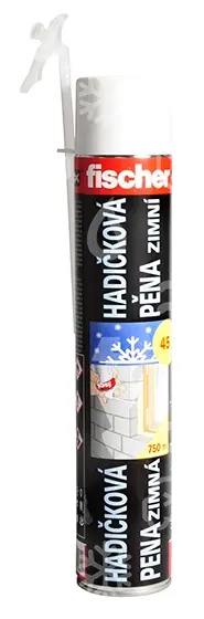 pěna montážní PU 1, 750ml/45L, zimní, hadičková